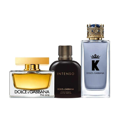 Dolce & Gabbana Perfume Collection: A range of exquisite fragrances by Dolce Gabbana, offering a captivating blend of scents