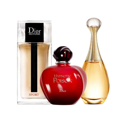 Christian Dior Perfume Collection: A luxurious assortment of fragrances by Christian Dior.