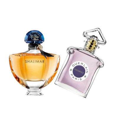 Guerlain Paris Perfume Collection: A luxurious assortment of fragrances that captivate the senses.