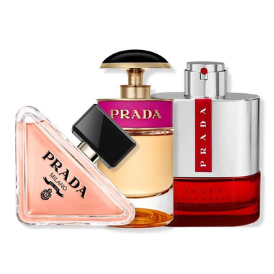Discover the allure of Prada Perfumes, exuding elegance and sophistication. Immerse in luxury with these exquisite fragrances