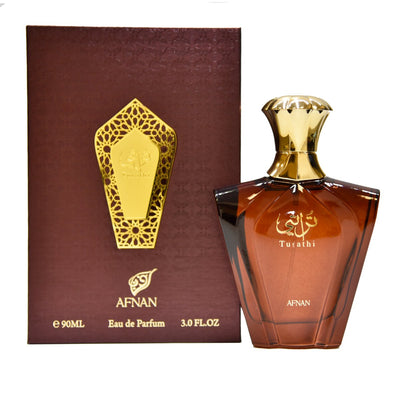 Afnan Men's Turathi Brown EDP Spray 3.0 oz Fragrances - Afnan - Fragrance