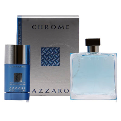 Chrome by Azzaro 3-Piece Gift Set - Perfume Headquarters - Azzaro - Gift Set
