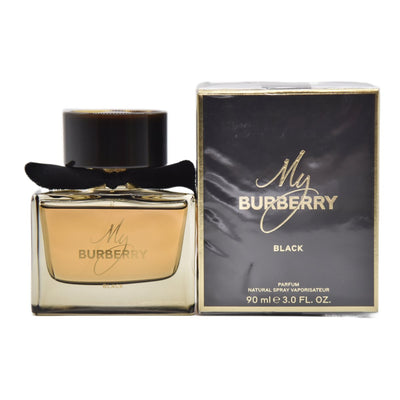 My Burberry Black opens with a sensual floral fusion, featuring notes of jasmine and peach nectar. This combination creates an alluring and sophisticated top note that sets the stage for the unfolding layers. - BURBERRY My Burberry Black Parfum, 3.0 Oz - Burberry - Fragrance