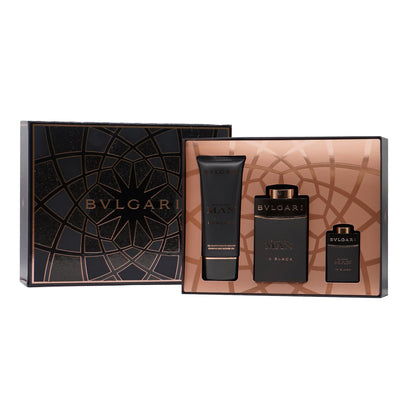 Bvlgari Man In Black 3PCS Gift Set - Perfumeheadquarters.com - Bvlgari - Gift Set