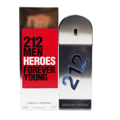 Carolina Herrera 212 Heroes Forever Young for Men Eau de Toilette Spray - Perfume Headquarters - Carolina Herrera - Fragrance