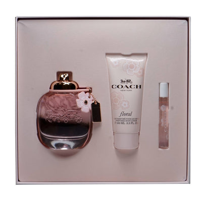 COACH FLORAL by Coach 3 PIECE GIFT SET - Perfume Headquarters - Coach - Gift Set
