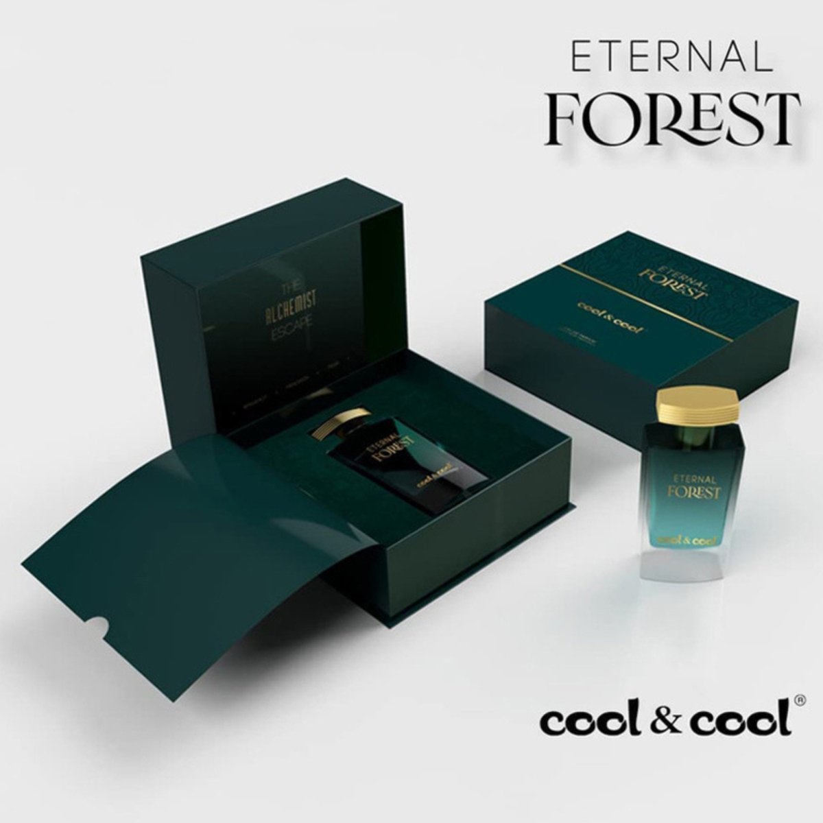 Eternal Forest Cool & Cool Eau De parfum 80ml 2.7 FL OZ - Perfume Headquarters - Cool & Cool - Fragrance