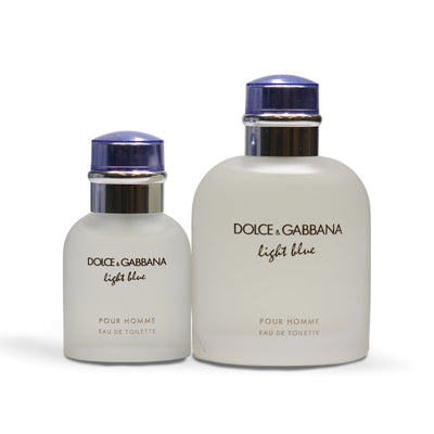 Dolce & Gabbana Light Blue Pour Homme Eau de Toilette Duo Set - Perfumeheadquarters.com - Dolce & Gabbana - Gift Set