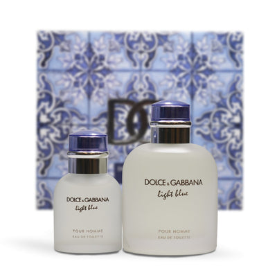 Dolce & Gabbana Light Blue Pour Homme Eau de Toilette Duo Set - Perfume Headquarters - Dolce & Gabbana - Gift Set