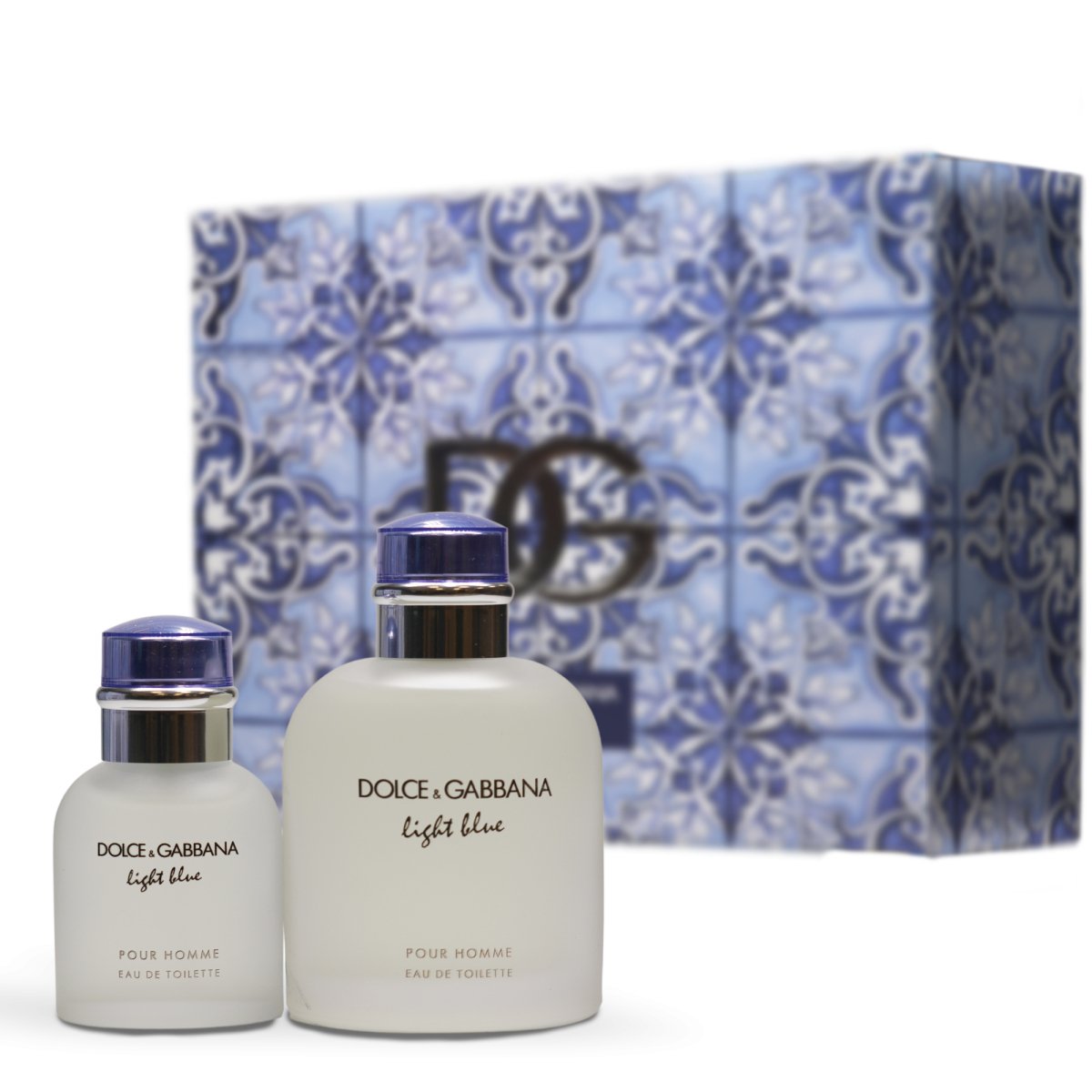 Dolce & Gabbana Light Blue Pour Homme Eau de Toilette Duo Set for mens - Perfume head quarters - Dolce & Gabbana - Gift Set