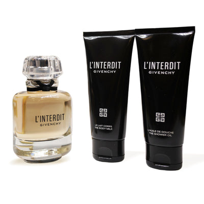 Givenchy L'interdit Eau de Parfum 3Pcs Gift set for Women - Perfumeheadquarters.com - Givenchy - Gift Set