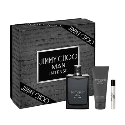 Jimmy Choo Man Intense EDT 3 Pc Gift Set For Men - Jimmy Choo - Gift Set