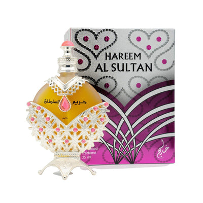Hareem Al Sultan Silver Perfume Oil 1.18 oz - Perfume Headquarters - Khadlaj - Fragrance
