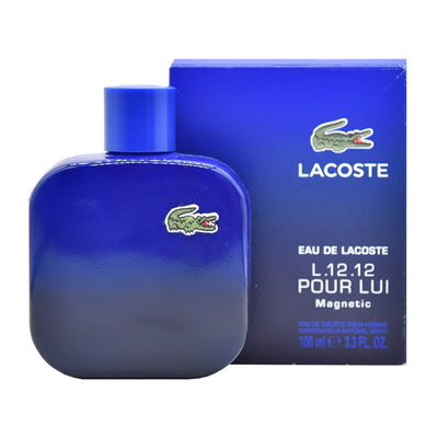 Lacoste Men's Eau De L.12.12 Magnetic EDT Spray 3.3 oz - Lacoste - Fragrance