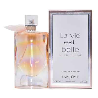 Lancome Ladies La Vie Est Belle Soleil Cristal EDP Spray 3.4 oz - Perfume Headquarters - Lancome - Fragrance