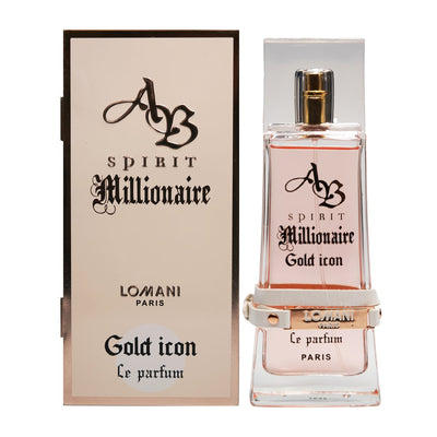 AB Spirit Millionaire Le Parfum Gold Icon by Lomani for Women - Box - Perfume Headquarters Louisiana - Lomani - Fragrance