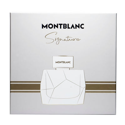 Mont Blanc Signature Eau De Parfum 3Pcs Gift Set for Women - Perfume Headquarters - Mont Blanc - Gift Set