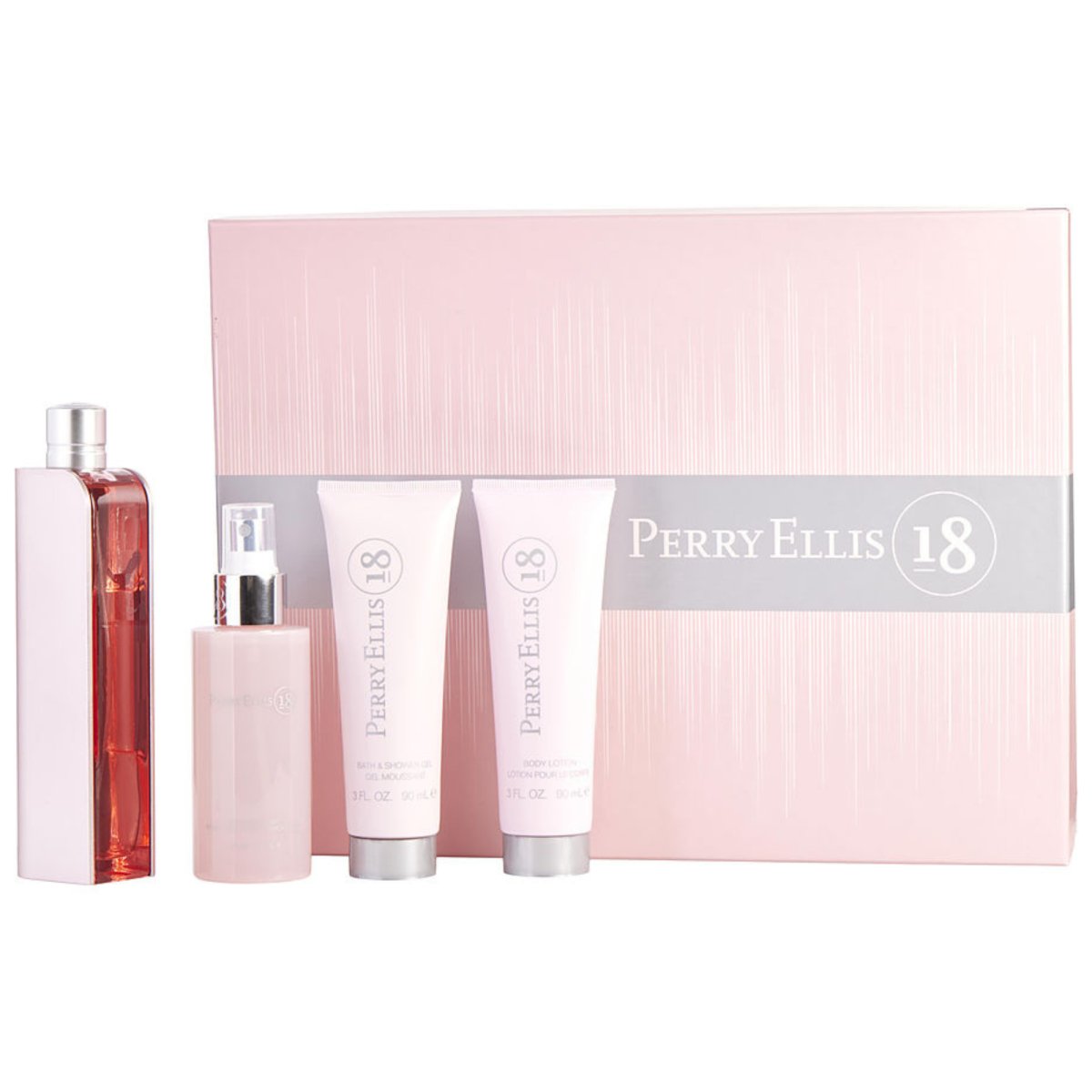 Perry Ellis 18 by Perry Ellis for Women 4Pc Gift Set - Perry Ellis - Gift Set
