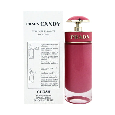 Prada Ladies Candy Gloss EDT Spray 2.7 oz (Tester) - Prada - Tester