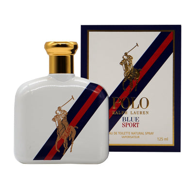 Ralph Lauren Polo Blue Sport 125 ml Eau de Toilette Spray - Perfume Headquarters - Ralph Lauren - Fragrance