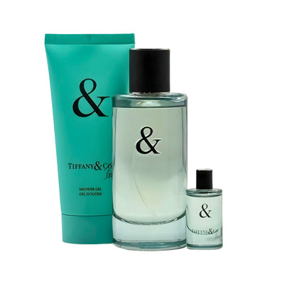 Tiffany & Love Eau de Toilette 3-Piece Gift Set For Him - Perfume Headquarters - Tiffany - 3616304679544 - Gift Set