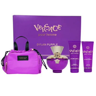 Dylan Purple Pour Femme By Versace 4 Pcs Gift Set - Versace - Gift Set