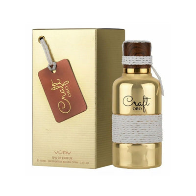 Craft Oro EDP Perfume 100 ML By Vurv Lattafa - Perfume Headquarters - Vurv - Fragrance