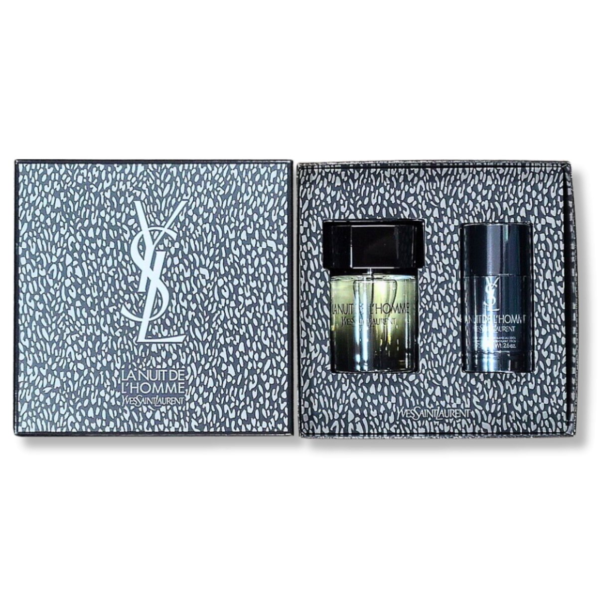 Yves Saint Laurent La Nuit De L'Homme EDT 3.4 oz + Deodorant Stick 2.6 oz - Yves Saint Laurent - Gift Set