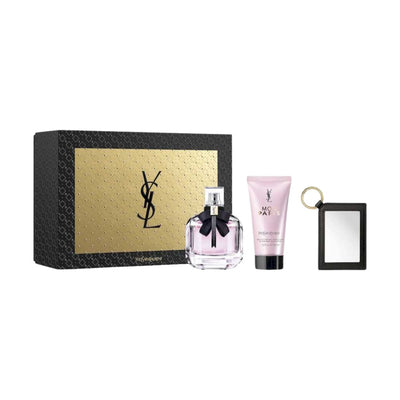 Mon Paris Women's EDP Set 30 ml + Body Lotion 50 ml + Portable Mirror - Yves Saint Laurent - Gift Set