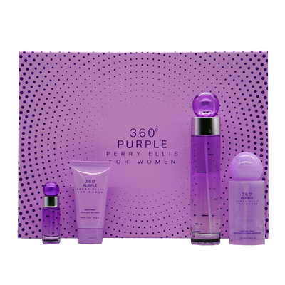 360 Degrees Purple - Perry Ellis - Gift Set