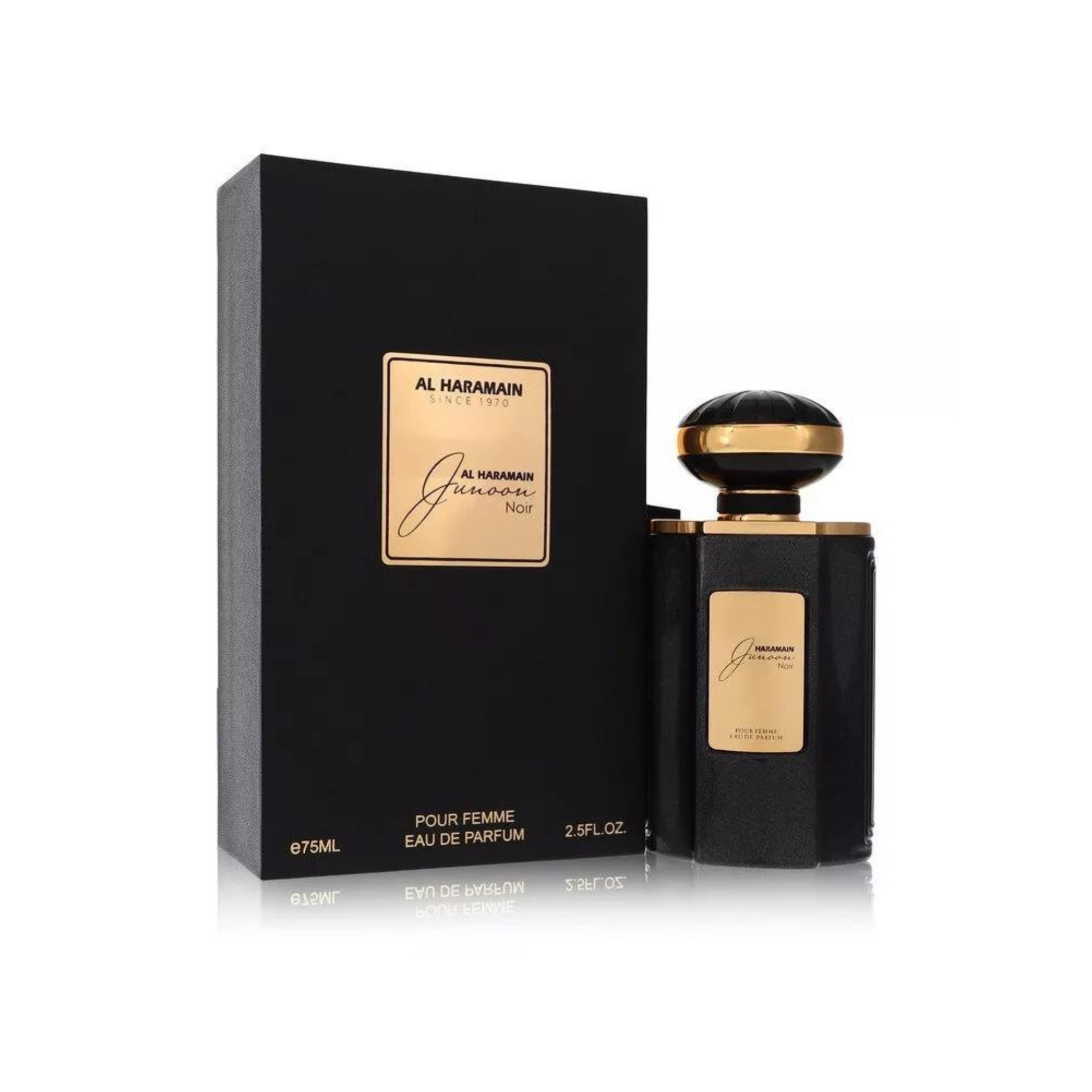 Al Haramain Junoon Noir Eau de Parfum Spray 75ml