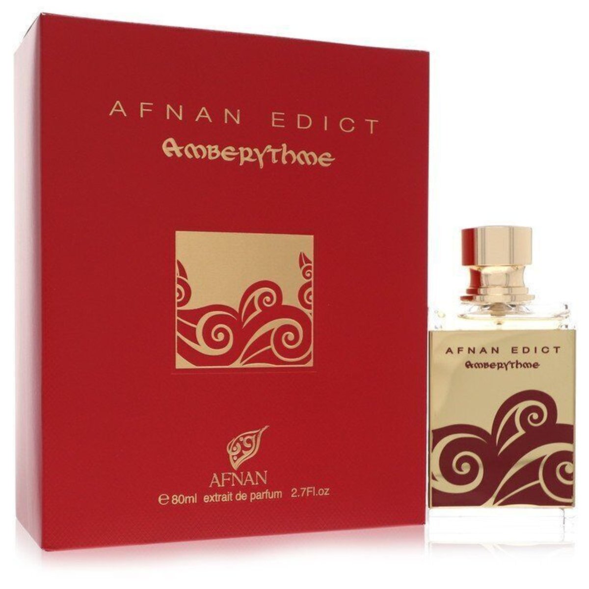 Afnan Unisex Edict Amberythme EDP Spray 2.7 oz - Perfume Headquarters - Afnan - 2.7 oz - Eau de Parfum - Fragrance - 6290171071921