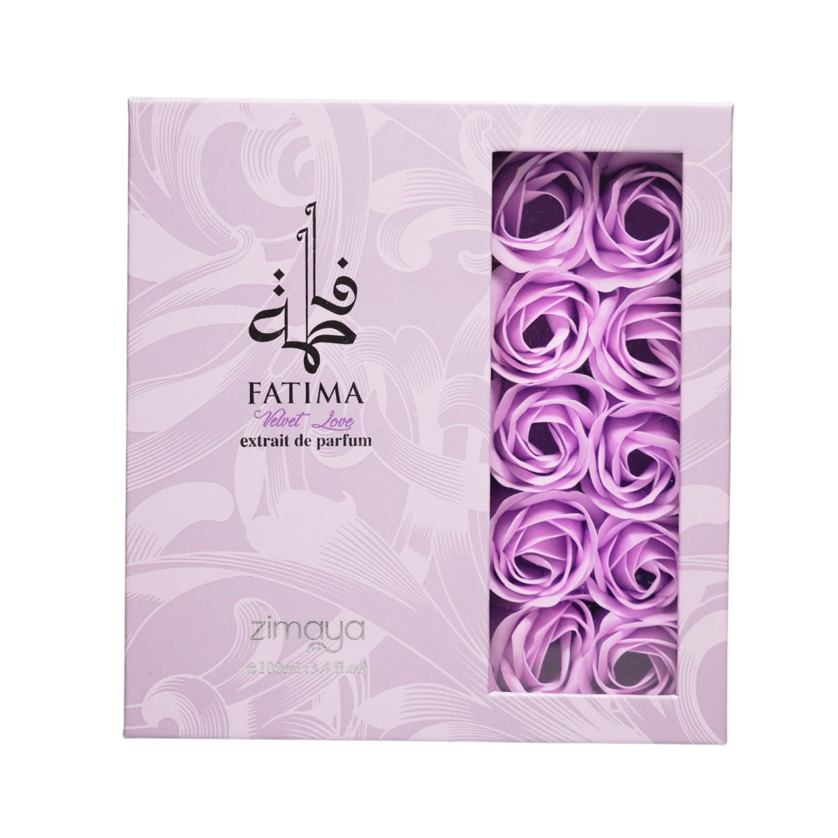 Zimaya Ladies Fatima Velvet Love Extrait de Parfum Spray - Afnan - 3.4 oz - Eau de Parfum - Fragrance - 6290171071068 - 
