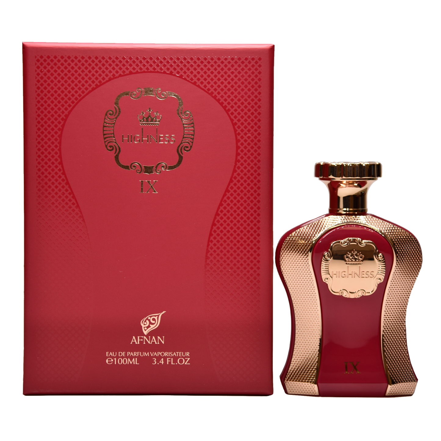 Highness IX Maroon - Afnan - 3.4 oz - Eau de Parfum - Fragrance - 6290171070160 - Fragrance