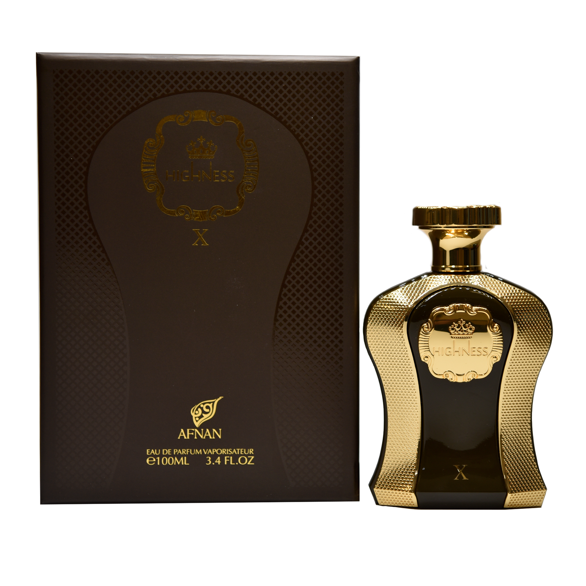 Highness X Brown - Afnan - 3.4 oz - Eau de Parfum - Fragrance - 6290171070177 - Fragrance