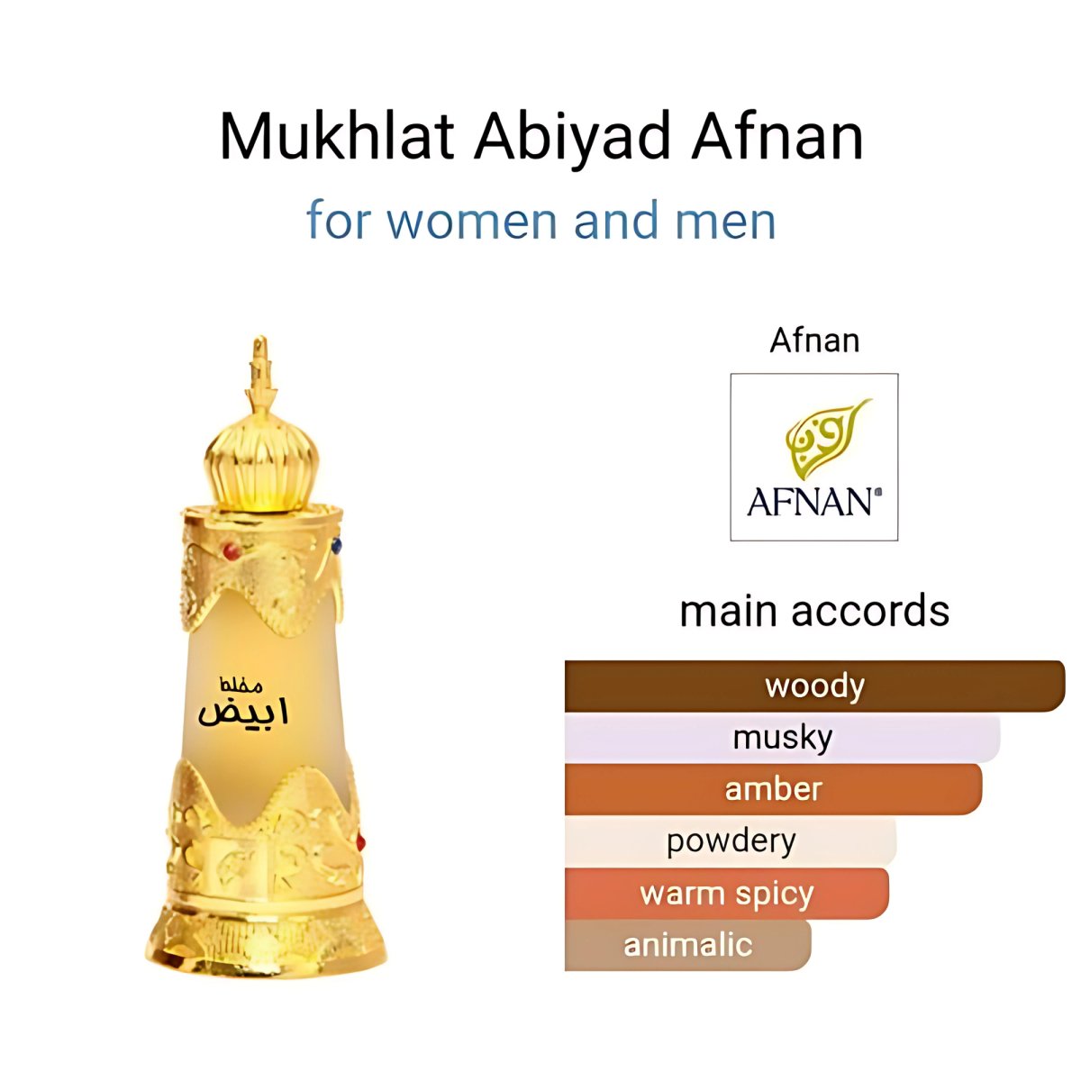  - Afnan - 0.67 oz - Concentrated Perfume - Perfume Oil - 6290171000082