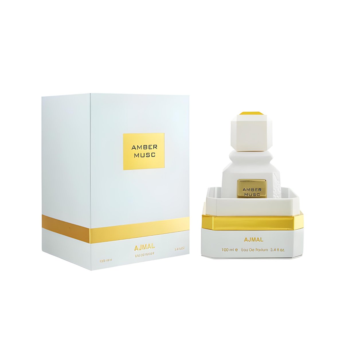 Ajmal Amber Musc 3.4 oz - Eau de Parfum - Fragrance - 6293708007486