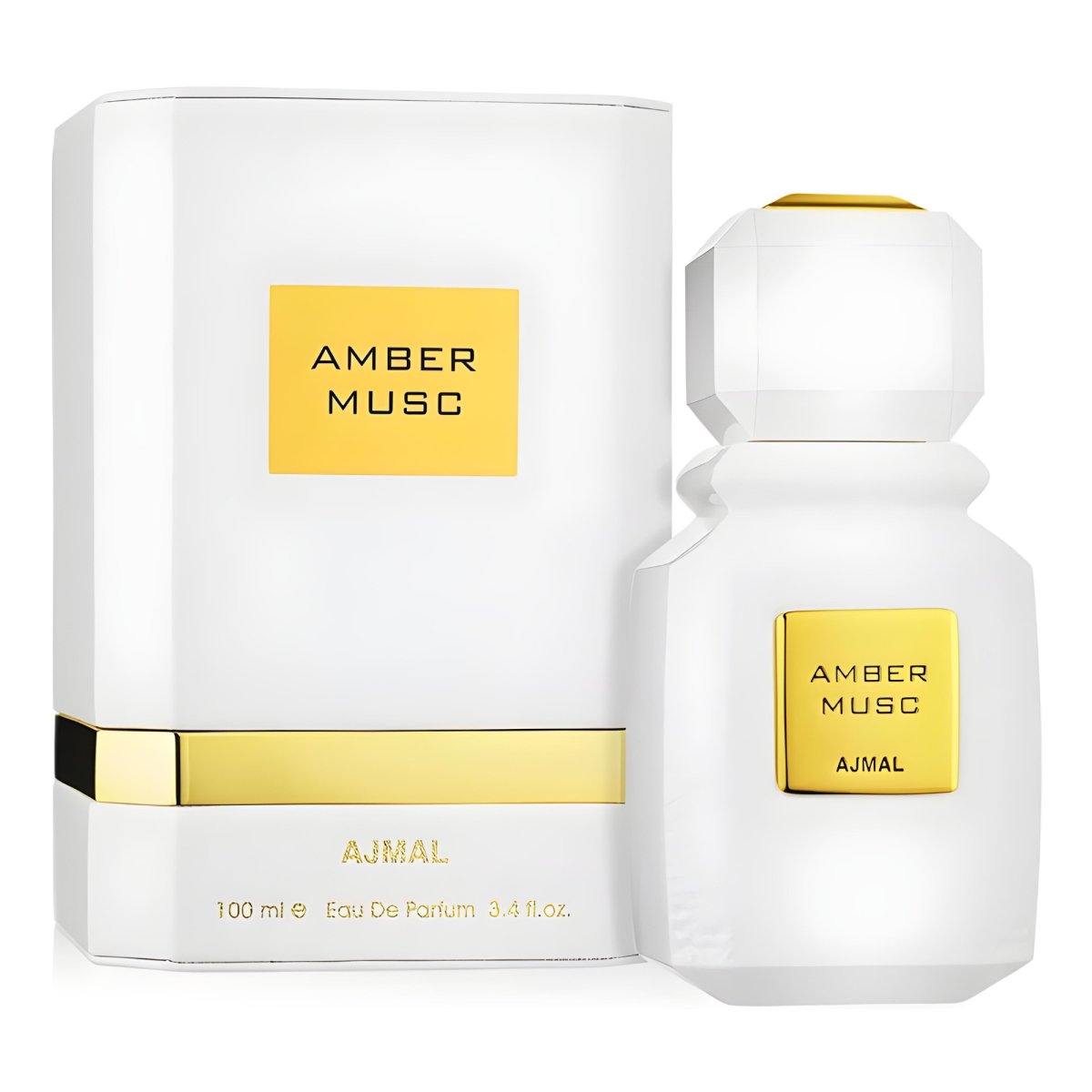 Ajmal Amber Musc 3.4 oz - Eau de Parfum - Fragrance - 6293708007486