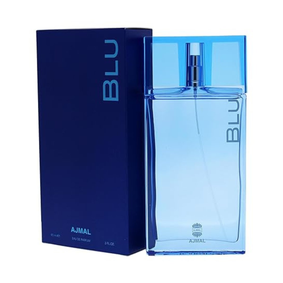 Ajmal Blu 3.0 oz - Eau de Parfum - Fragrance - 6293708006106