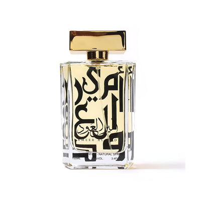 Ameer AL Oud Orignal 100% Eau De Parfum Unisex Spray - 3.4 Fl Oz (100 ml) عطر امير العود الذهبي - 6287015120570 - Almas Perfumes - 3.4 oz - Eau de Parfum - Fragrance - 6287015120570 - Fragrance