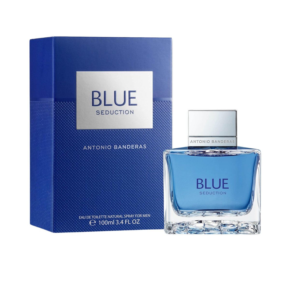 Antonio Banderas Blue Seduction 3.4 oz - Eau de Toilette - Fragrance - 8411061636268