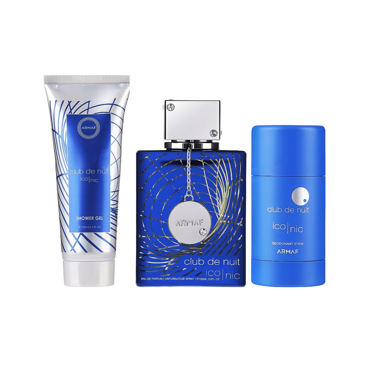 Armaf De Nuit Blue Iconic Gift Set - 6294015175264