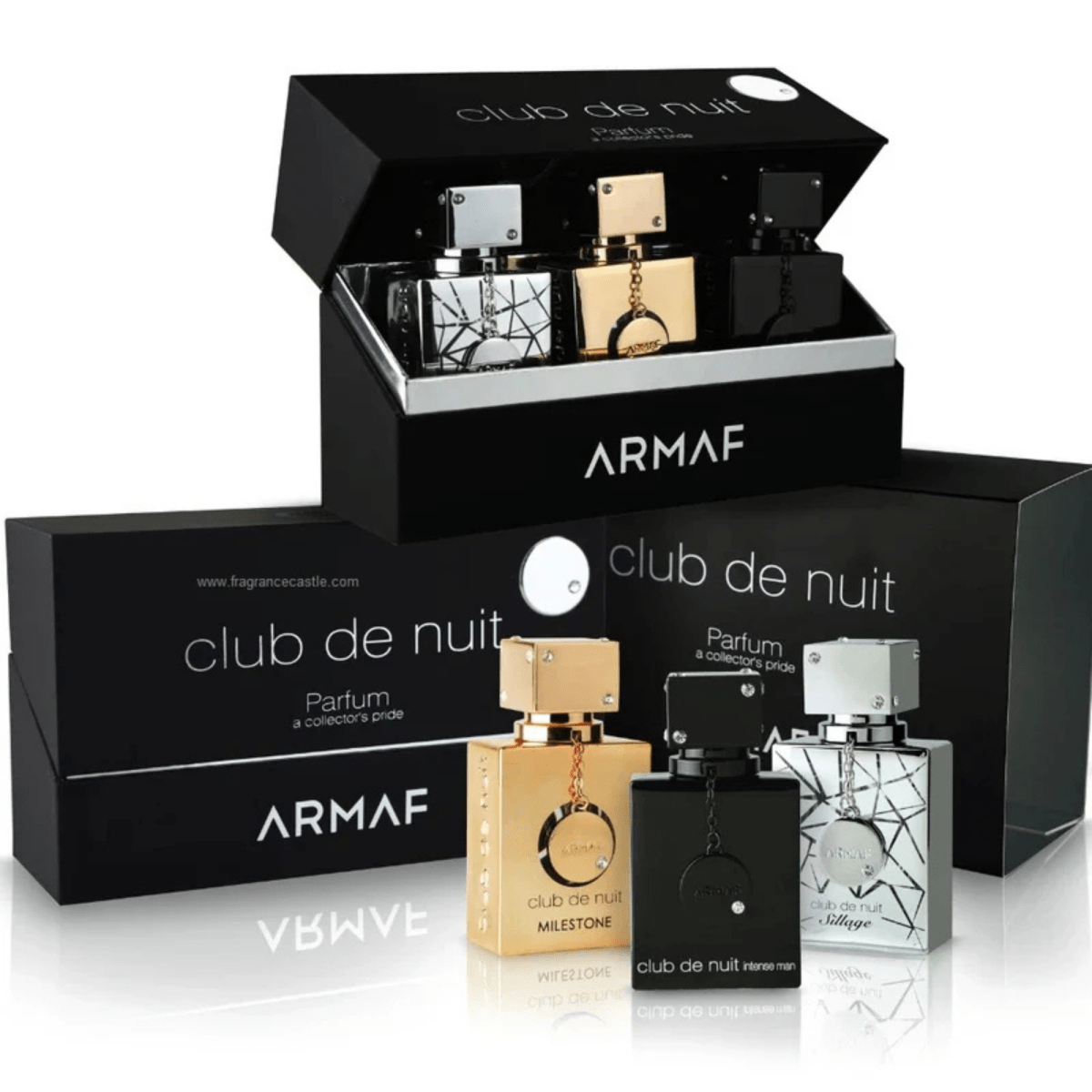 Armaf Men's Club De Nuit Mini Set Gift Set - 6294015148350