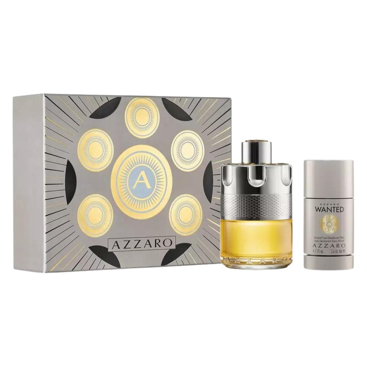 Azzaro Wanted Eau de Toilette 2PC Set - Azzaro - Gift Set - 3614273568333 - Gift Set