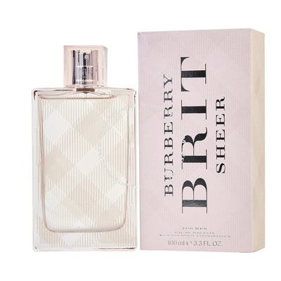 Burberry Brit Sheer Women's Eau de Toilette - Perfume Headquarters - Burberry - 3.3 oz - Eau de Toilette - Fragrance - 3614226904966 - Fragrance