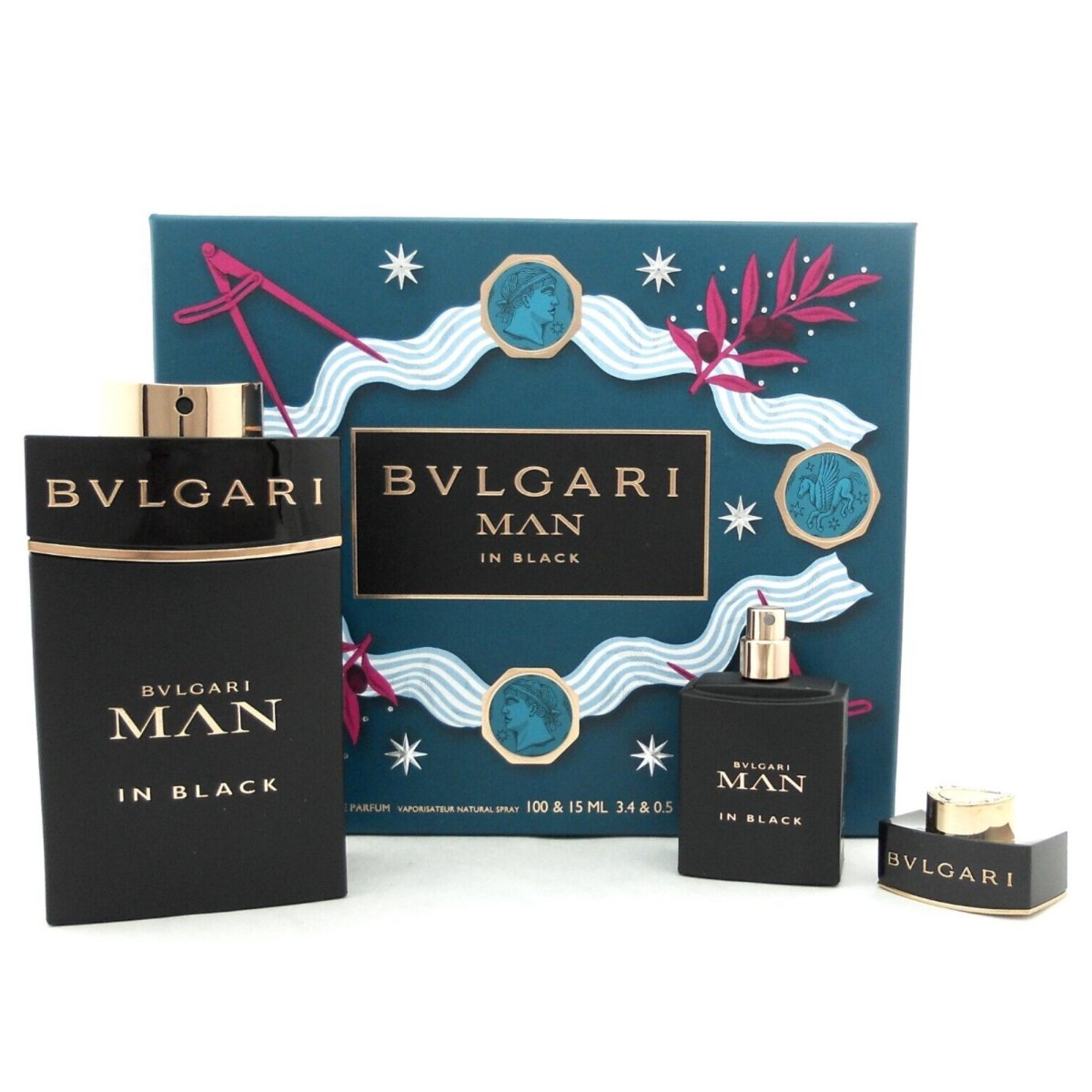 Bulgari man in black set best sale