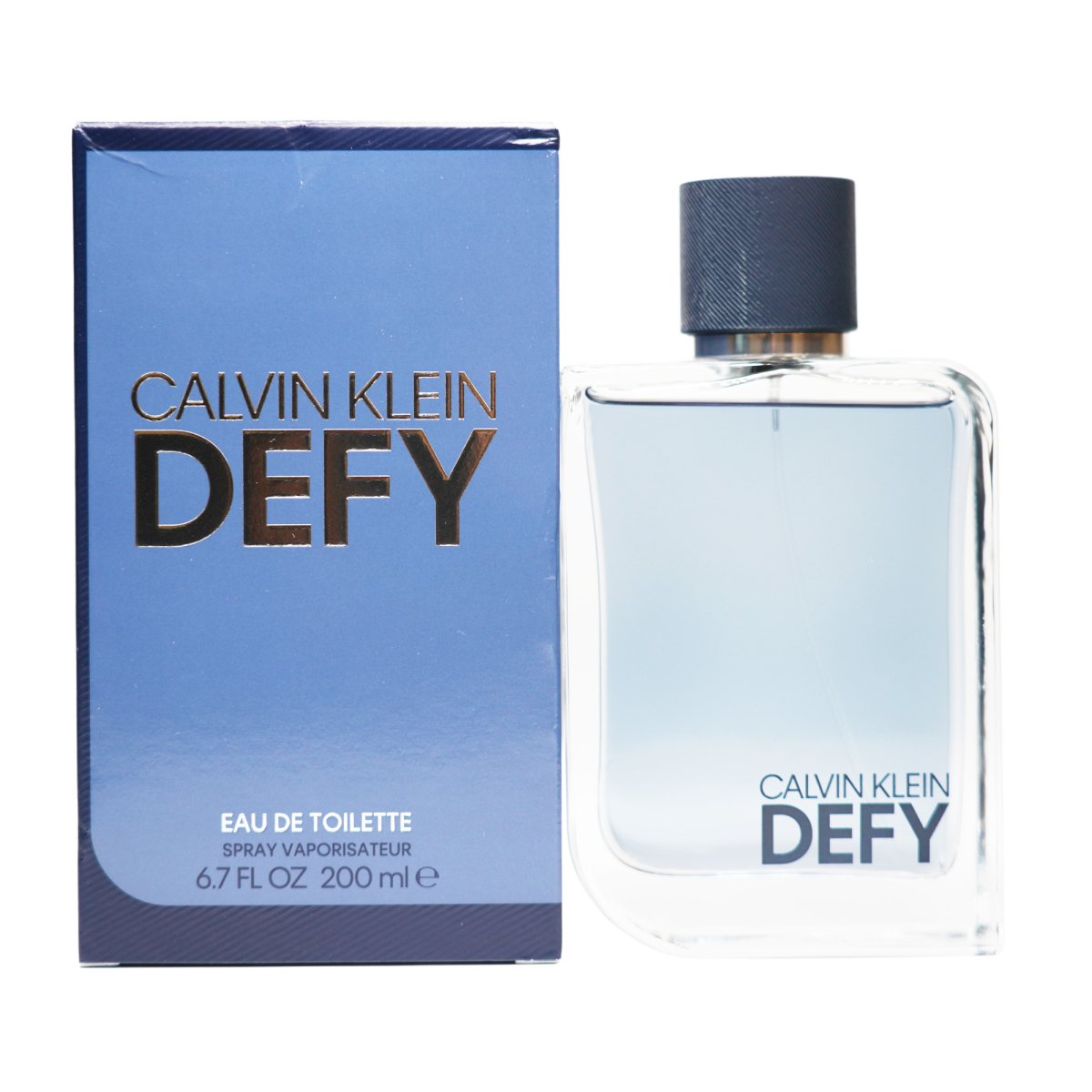 Defy Calvin Klein Eau de Toilette Cologne - Calvin Klein - 6.7 oz - Eau de Toilette - Cologne - 3616301296737 - Cologne