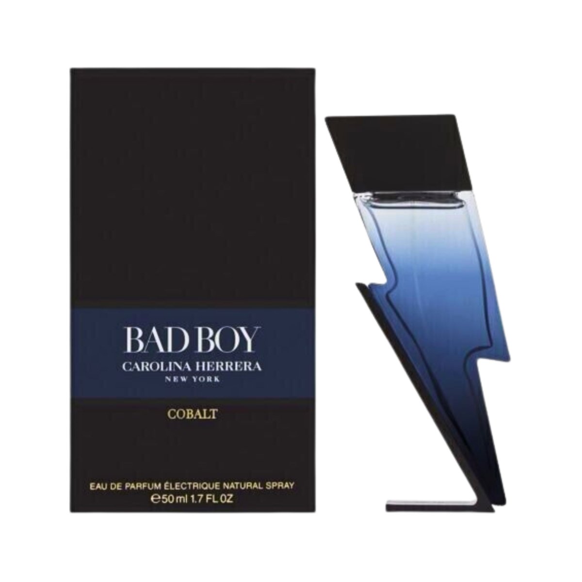 Carolina Herrera Men's Bad Boy Cobalt EDP Spray 1.7 oz