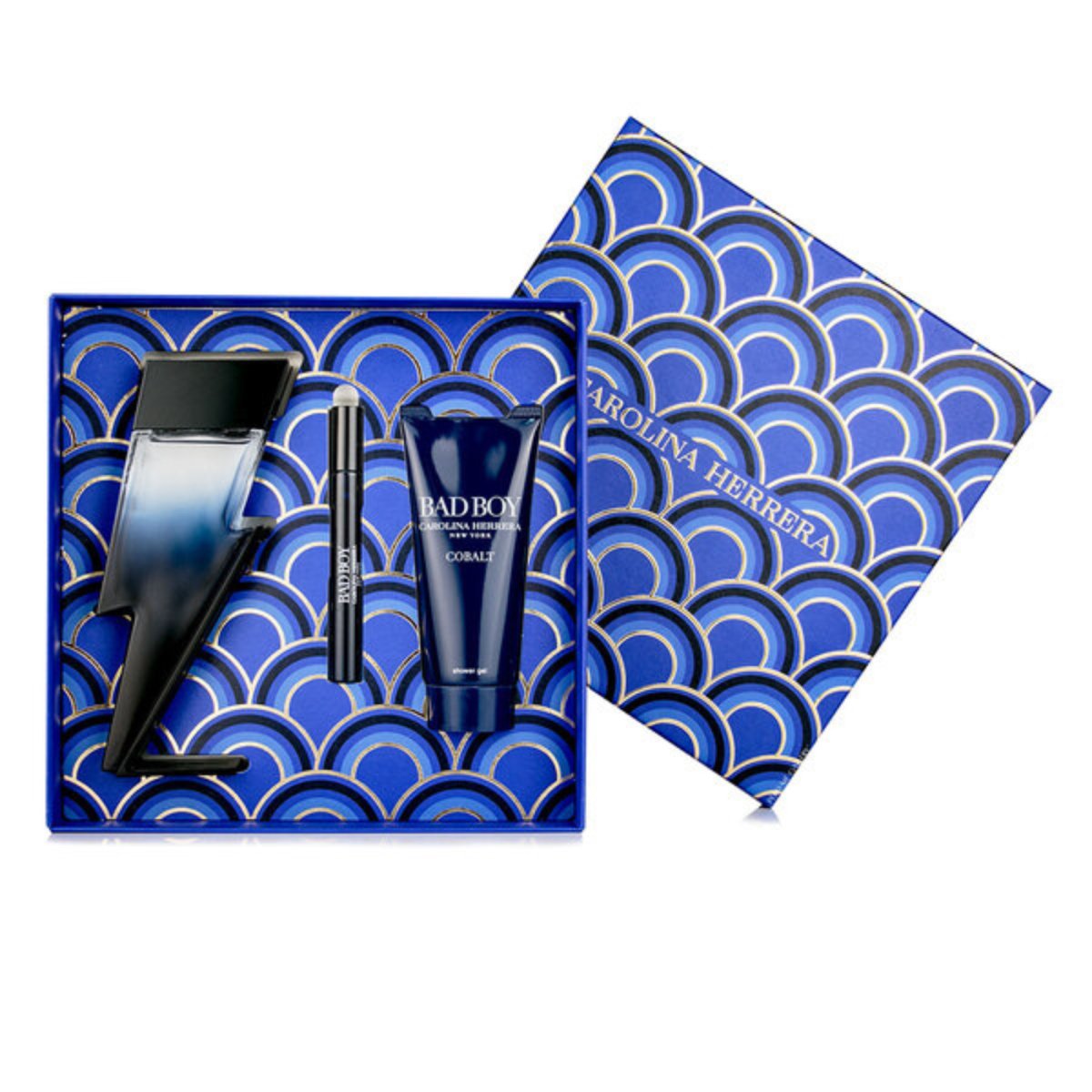 Carolina Herrera Bad Boy Cobalt Gift Set - 8411061092552