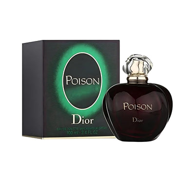 Christian Dior Poison 100ml Eau De Toilette Spray For Women - Perfume Headquarters - Christian Dior - 3.4 oz - Eau de Toilette - Fragrance - 3348900011687 - Fragrance